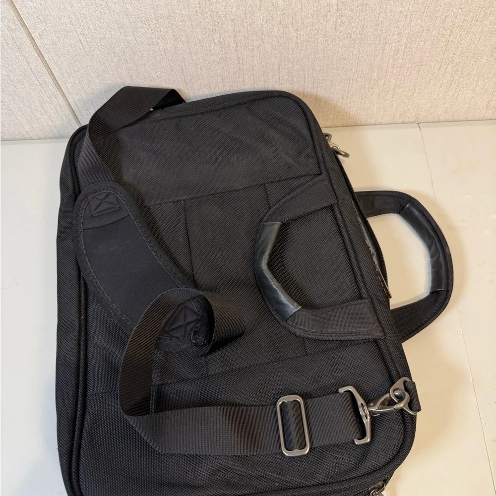 Black Men's Laptop Messenger Bag‎